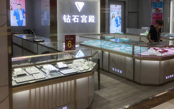 珠宝展示柜台